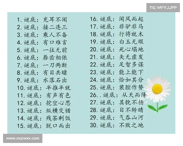 成语猜谜游戏规则详解及玩法技巧解析 成语猜谜游戏规则详解及玩法技巧解析
